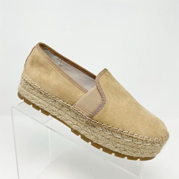 Circus by Sam Edelman Women's Beige Espadrille Slip-On Sneakers Size 7.5 - Picture 1 of 13